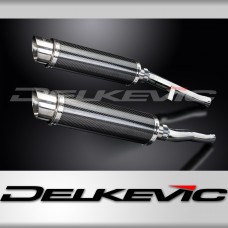 SUZUKI GSX1400  2001-2004 Echappement Silencieux 350mm Rond Carbone