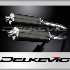 YAMAHA FJR1300 2001-2005 Echappement Silencieux 350mm Ovale Carbone 