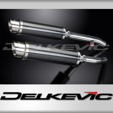 YAMAHA FJR1300 2001-2005 Echappement Silencieux 350mm Rond Carbone