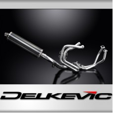 HONDA VFR800F14-18 VFR800X15-18 Echappement Complet 4-1 Pot 450 Ovale Carbone