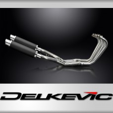 Yamaha FJ1200 1TX 1986-87 chappement Complet 4-2 Silencieux 350mm Rond Carbone