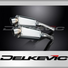 YAMAHA FJ1100 FJ1200 1984-1987 Echappement Silencieux 225mm Ovale Inox PISTE