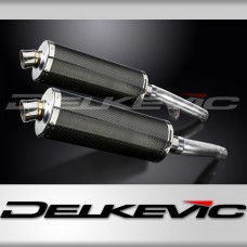 YAMAHA FJ1200 (3CV) 1988-1990 Echappement Silencieux 350mm Ovale Carbone