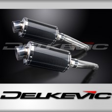 YAMAHA FJ1200/ABS/3XW 1991-1996 Echappement Silencieux 225mm Ovale Carbone PISTE