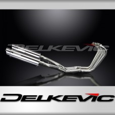 YAMAHA FJ1100 1984-1985 Echappement Complet 4-2 Silencieux 350mm Rond Inox