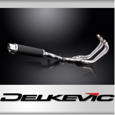 YAMAHA XJ600 DIVERSION 1992-2004 Echappement Complet 4-1 Pot 350mm Rond Carbone