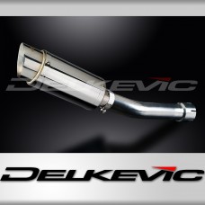 YAMAHA FZ1 FAZER FZS1000 2006-2015 Echappement Silencieux 200mm Rond Inox PISTE