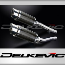 YAMAHA XJR1300 XJR1300SP 1998-07 Echappement Pot 200mm Rond Carbone PISTE