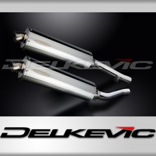 YAMAHA XJR1300 2004-2006 Echappement Silencieux 450mm Ovale Inox