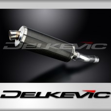 YAMAHA XJR1300 2007-2017 Echappement Silencieux 350mm Ovale Carbone