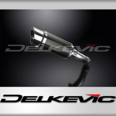 YAMAHA FAZER 8 2010-2015 Echappement Silencieux 200mm Rond Carbone PISTE