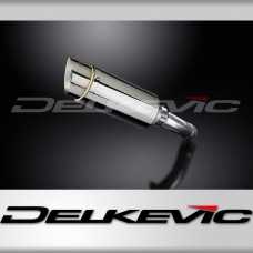 YAMAHA FAZER 8 2010-2015 Echappement Silencieux 200mm Rond Inox PISTE