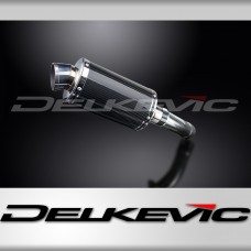 YAMAHA FAZER 8 2010-2015 Echappement Silencieux 225mm Ovale Carbone PISTE