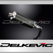 YAMAHA FAZER 8 2010-2015 Echappement Silencieux 350mm Ovale Carbone