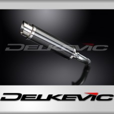 YAMAHA FAZER 8 2010-2015 Echappement Silencieux 350mm Rond Carbone