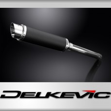 Yamaha FZR1000 EXUP 1989-1995 Echappement KIT-Silencieux 350mm Rond Carbone