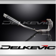 YAMAHA FZR600R FOXEYE 1994-1996 Echappement Complet 4-1 Pot 350mm Rond Carbone