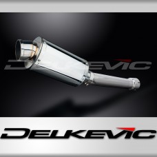 YAMAHA FZS1000 FAZER 2000-2005 Echappement silencieux 225mm Ovale Inox (PISTE)