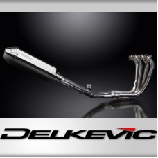 YAMAHA FZS600 FAZER 1998-2003 Echappement Complet 4-1 Pot 320mm Tri-Ovale Inox