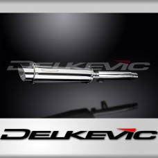 YAMAHA SR400 2014-2016 Echappement Silencieux 350mm Rond Inox