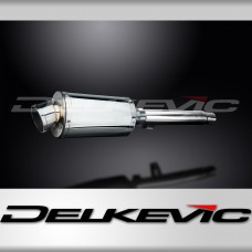 YAMAHA SR400 2014-2016 Echappement Silencieux 225mm Ovale Inox PISTE