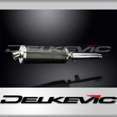 YAMAHA SR400 2014-2016 Echappement Silencieux 350mm Ovale Carbone