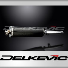YAMAHA SR400 2014-2016 Echappement Silencieux 450mm Ovale Carbone