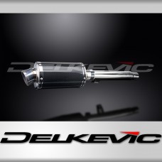 YAMAHA SR400 2014-2016 Echappement Silencieux 225mm Ovale Carbone PISTE