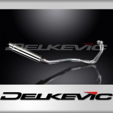 YAMAHA TDM850 1992-2001 Echappement Complet 2-1 Silencieux 350mm Rond Inox