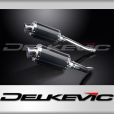 YAMAHA TDM900 2002-2013 Echappement Silencieux 225mm Ovale Carbone PISTE