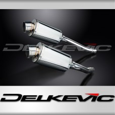 YAMAHA TDM900 2002-2013 Echappement Silencieux 225mm Ovale Inox PISTE