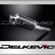 HONDA CBF600N CBF600S 2004-2007 Echappement Silencieux 225mm Ovale Carbone PISTE