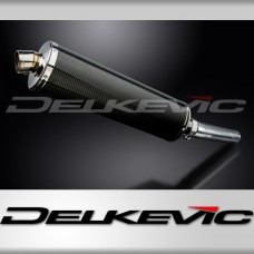 HONDA CBF600 S N 2004-2007 Echappement Silencieux 450mm Ovale Carbone