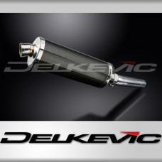 HONDA CBF600N CBF600S 2004-2007 Echappement Silencieux 350mm Ovale Carbone