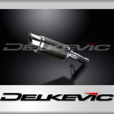 HONDA CBF600 S N ABS 2008-2012 Echappement Silencieux 200mm Rond Carbone PISTE