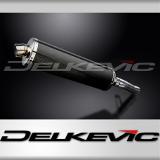 HONDA CBF600 S N ABS 2008-2012 Echappement Silencieux 450mm Ovale Carbone