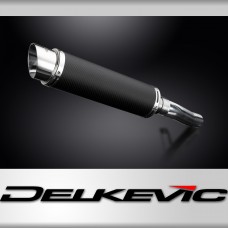 HONDA CBF600 S N ABS 2008-2012 Echappement Silencieux 350mm Rond Carbone