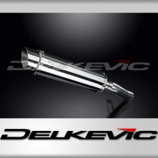 HONDA CBF600S CBF600N ABS 2008-2012 Echappement Silencieux 350mm Rond Inox