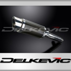 HONDA CBR600F 1987-1990 Echappement Silencieux 200mm Rond Carbone PISTE