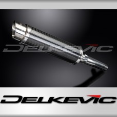 HONDA CBR600F 1987-1990 Echappement Silencieux 350mm Rond Carbone