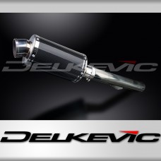 HONDA CBR600F 1999-2000 Echappement Silencieux 225mm Ovale Carbone PISTE 