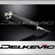 HONDA CBR600F 1999-2000 Echappement Silencieux 450mm Ovale Carbone