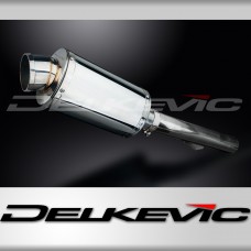 HONDA CBR600F 1999-2000 Echappement Silencieux 225mm Ovale Inox PISTE