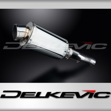 HONDA CBR600F ABS 2011-2013 Echappement BAS Silencieux 225mm Ovale Inox PISTE