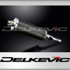 HONDA CBR600F ABS 2011-2013 Echappement BAS Silencieux 350mm Ovale Carbone