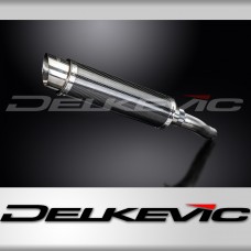 HONDA CBR600F 11-13 ABS Echappement HAUT Silencieux 350mm Rond Carbone