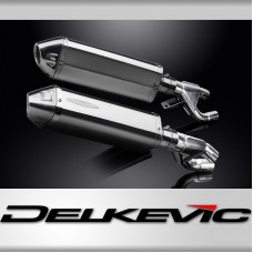 YAMAHA V-MAX 1200 1984-2007 Echappement Silencieux 320mm Tri-Ovale Inox