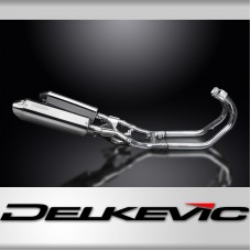 YAMAHA V-MAX VMX1200 84-07 Echappement Complet 4-2 Silencieux 320 Tri-Ovale Inox