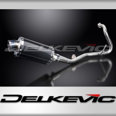 YAMAHA YZF-R125 2008-2013 Echappement Complet DECAT 225mm Ovale Carbone PISTE