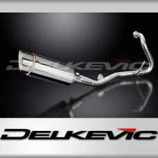 YAMAHA YZF-R125 2008-13 Echappement Complet DÉCAT  silencieux 200 Rond Inox PIS
